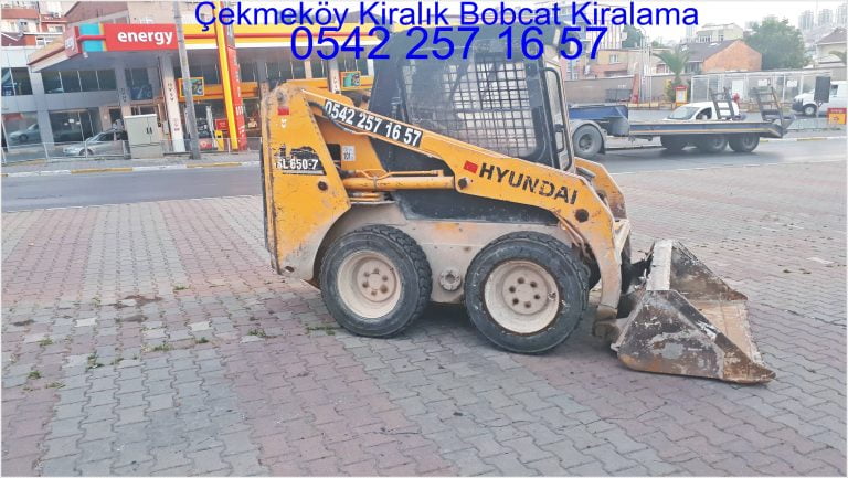 Çekmeköy Kiralık Bobcat Kiralama Hizmeti